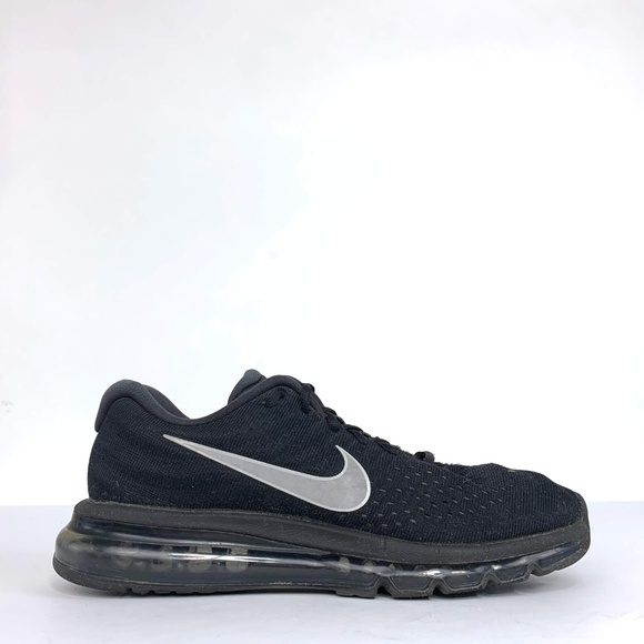 Nike | Air Max 2017 Black Athletic Shoes | 10.5 main image 6